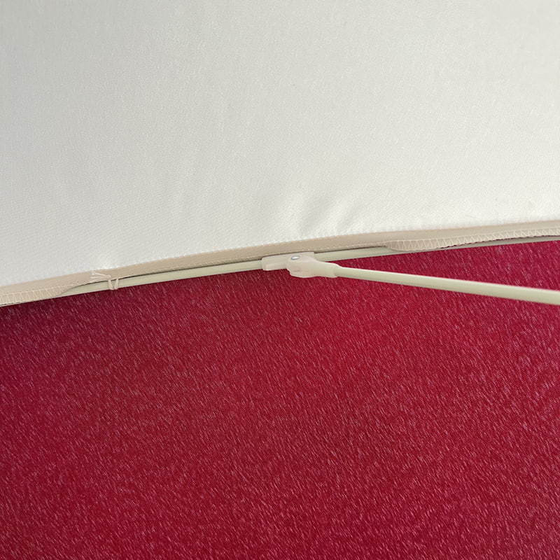 2M szálas váz, könnyű alumínium nyél, közönséges napernyő.