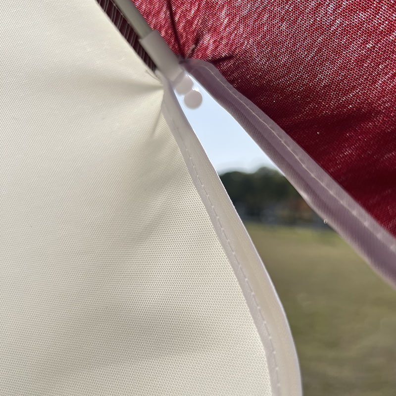 2M szálas váz, könnyű alumínium nyél, közönséges napernyő.