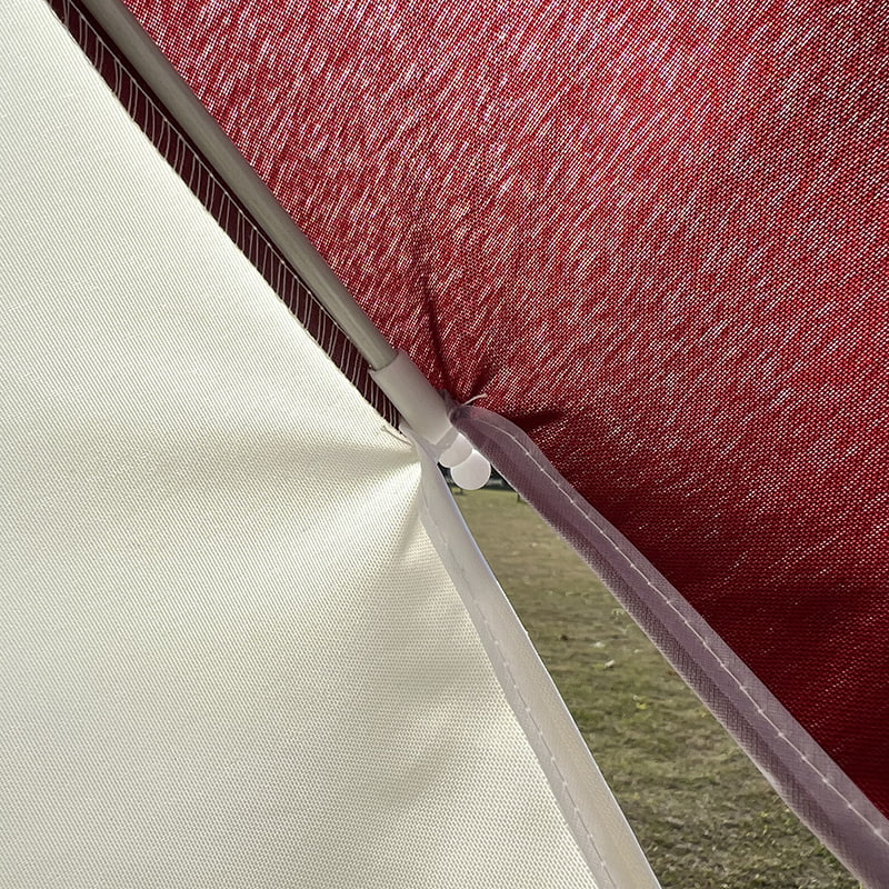 2M szálas váz, könnyű alumínium nyél, közönséges napernyő.