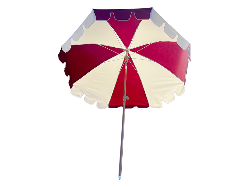 2M szálas váz, könnyű alumínium nyél, közönséges napernyő.