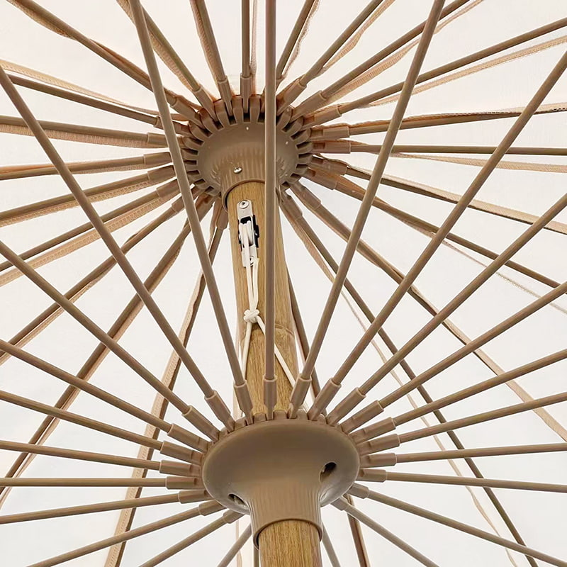 2,8M kézzel hajlított táj esernyő