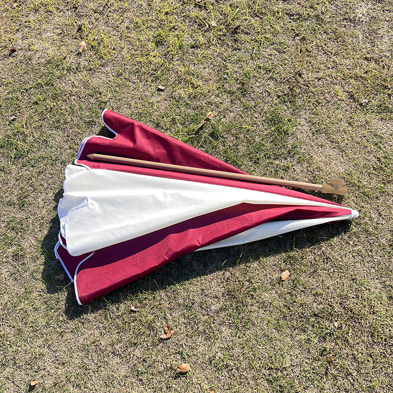 2M szálas váz, könnyű alumínium nyél, közönséges napernyő.