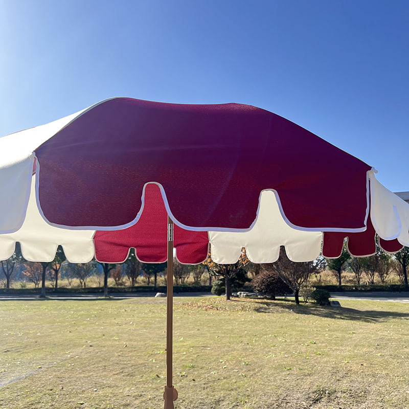 2M szálas váz, könnyű alumínium nyél, közönséges napernyő.