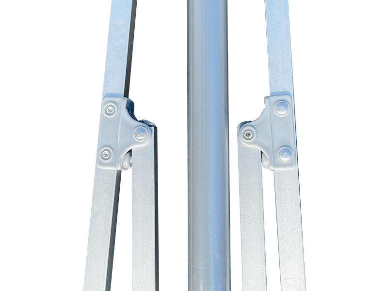 2,8*2,4M 2 bordás dekoratív napernyő