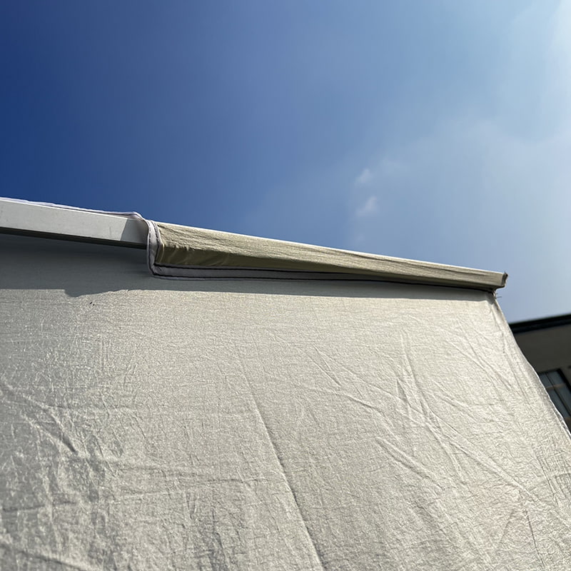 2,8*2,4M 2 bordás dekoratív napernyő