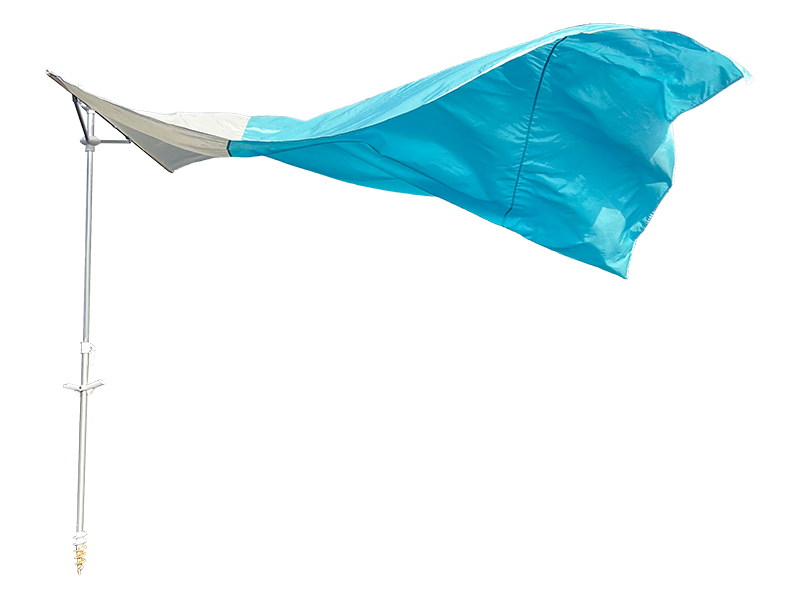 2,8*2,4M 2 bordás dekoratív napernyő