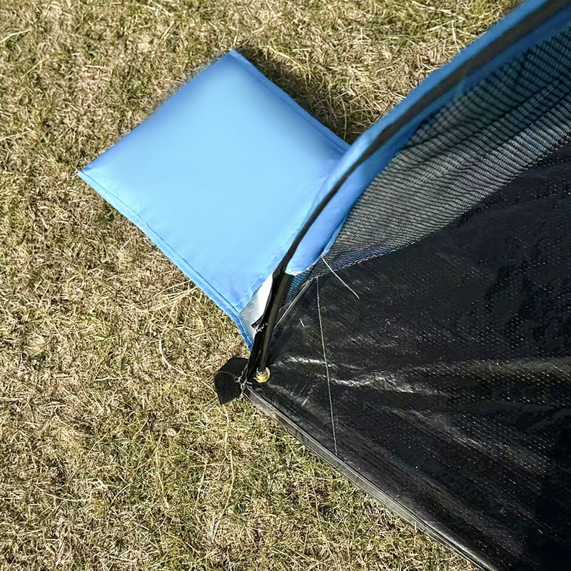 Kültéri kemping sátor beépített talajszőnyeggel