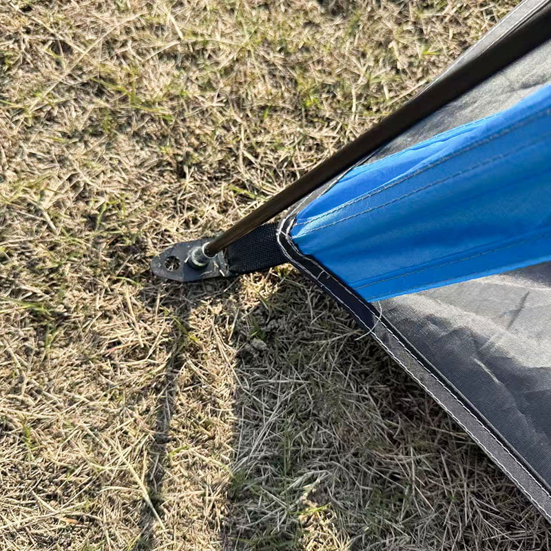 Könnyű, háromoldalas szellőztetett strandsátor