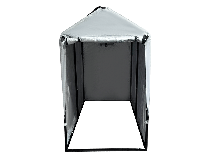 Eső- és napálló autómenedék/tároló sátor