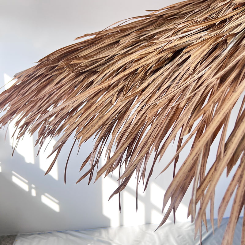 3 méteres szalmából készült esernyő