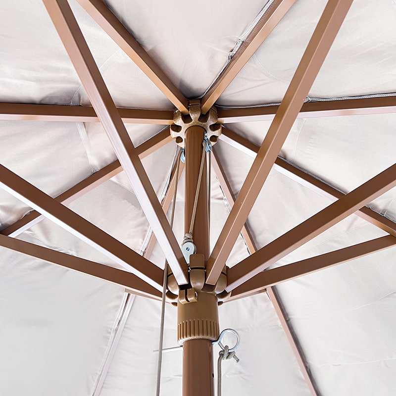 3 méteres szalmából készült esernyő