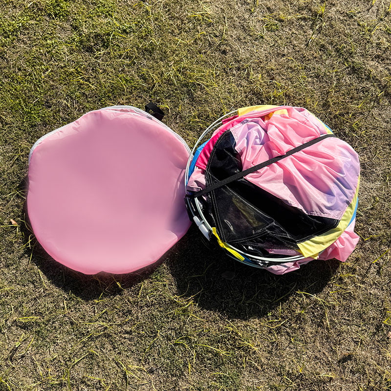 Színes, összecsukható szabadtéri sátor gyerekeknek