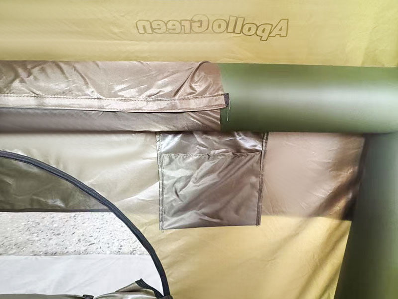 Kis méretű katonai zöld felfújható kempingsátor Kis méretű katonai zöld felfújható kempingsátor